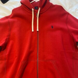Polo by Ralph Lauren Red Hoodie